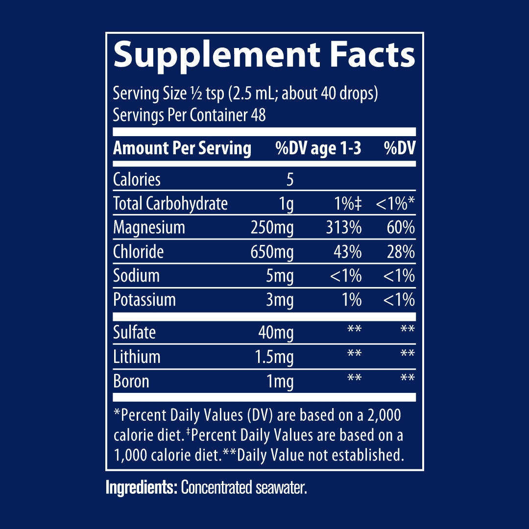 Trace Minerals ConcenTrace Spormineraldråper glassflaske 118 ml