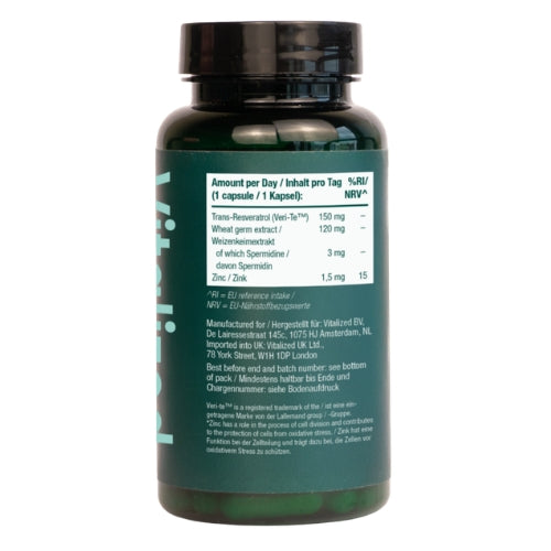 Vitalized Spermidine & Resveratrol