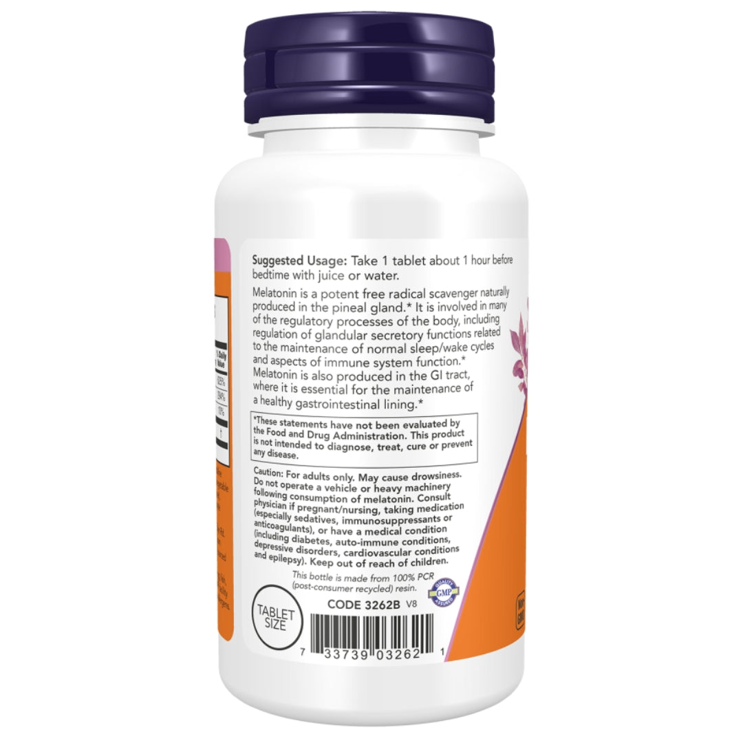 NOW Melatonin 1mg