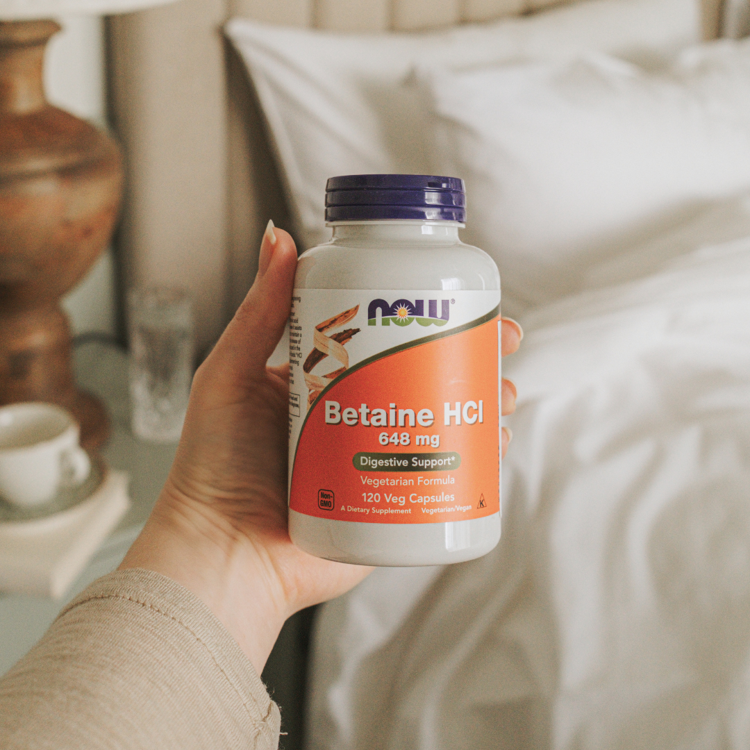 NOW Betaine HCl