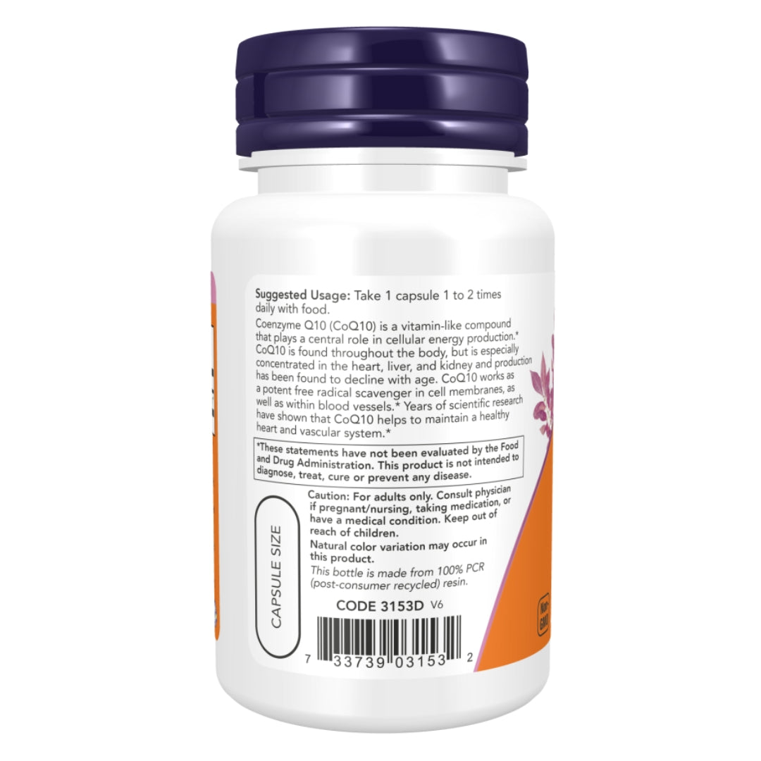 NOW CoQ10 - 60 mg