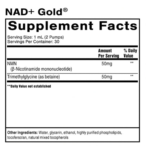 Quicksilver NAD+ Gold®
