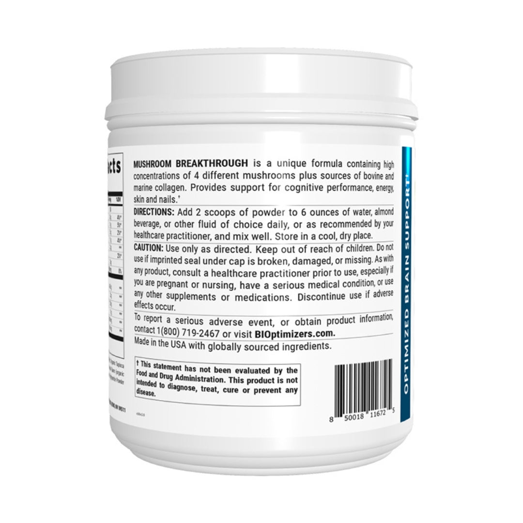 BIOptimizers Mushroom Breakthrough - Salted Caramel