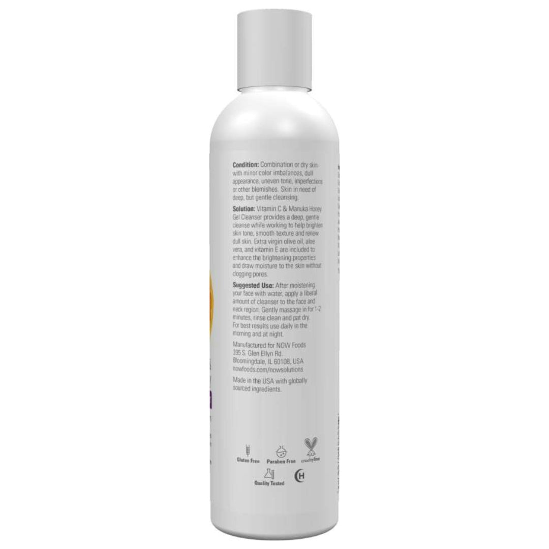 NOW C vitamin og Manukahonning ansiktsrens