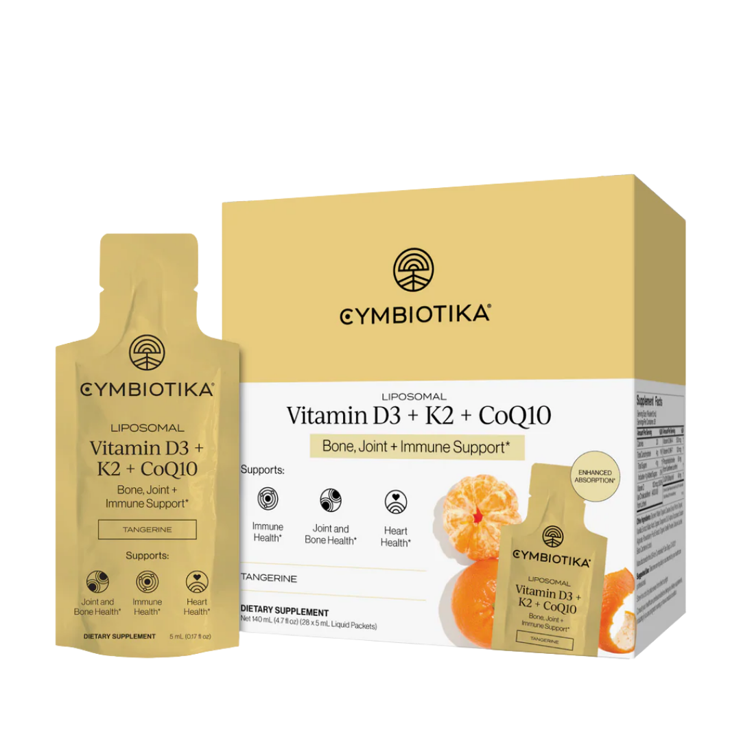 Cymbiotika Liposomal Vitamin D3 + K2 + CoQ10