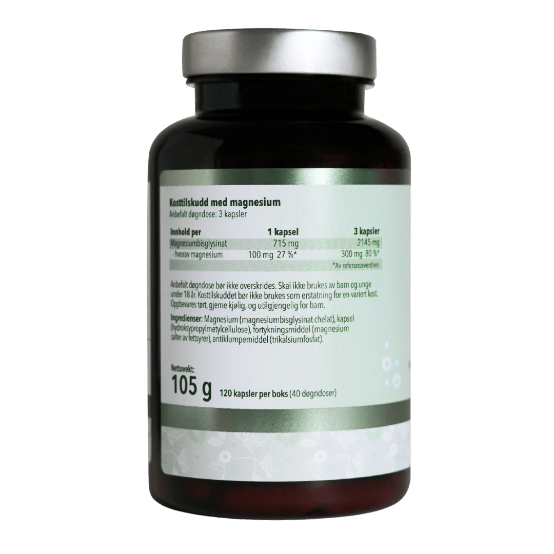 Optimal Nordic Nutrition Magnesium Glysinat