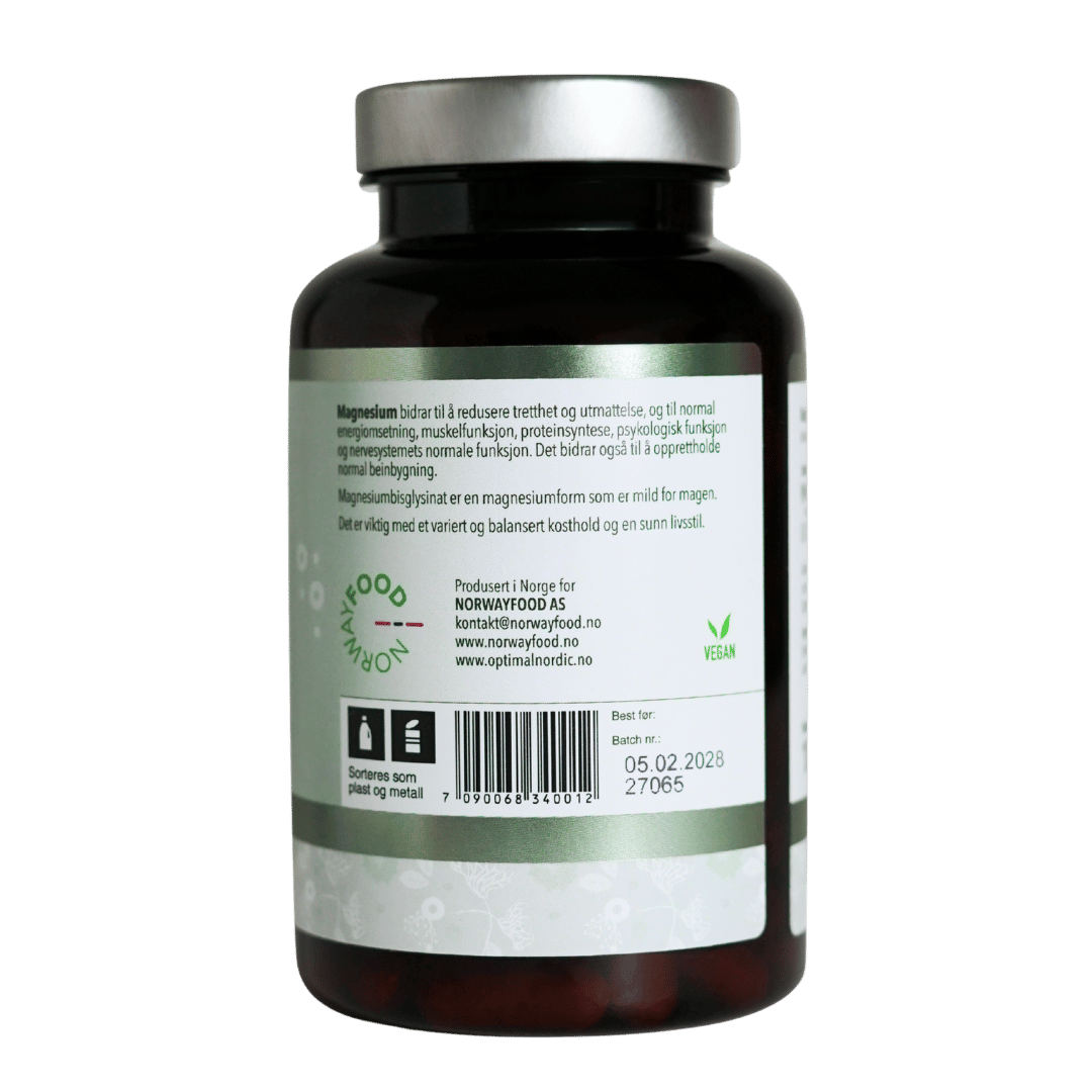 Optimal Nordic Nutrition Magnesium Glysinat