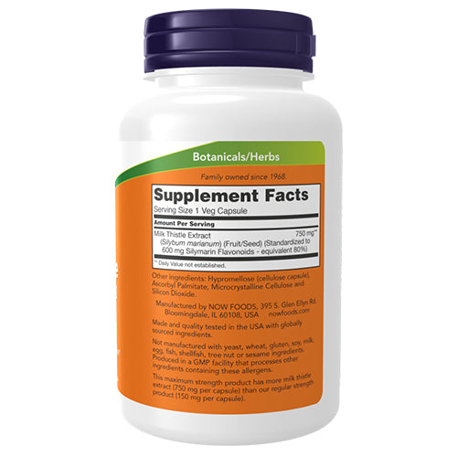 NOW Mariatistel 750 mg