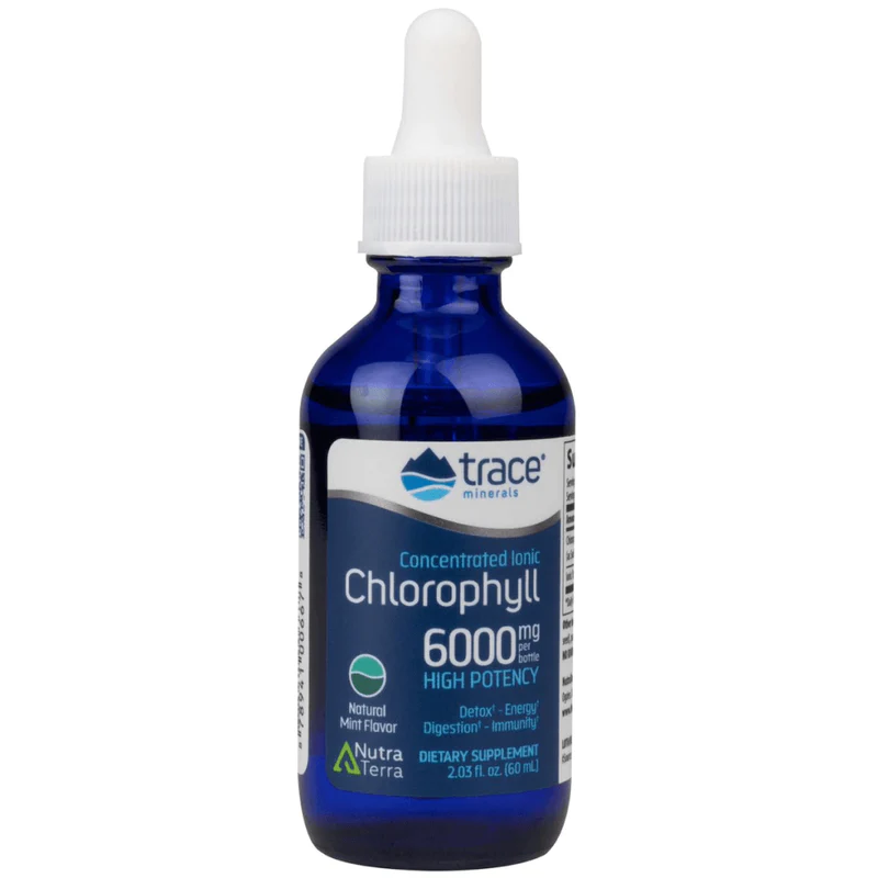 Trace Minerals Konsentrert Ionisk Klorofyll 6000