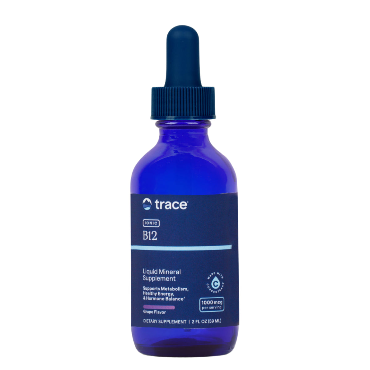 Trace Minerals Flytende Ionisk B12
