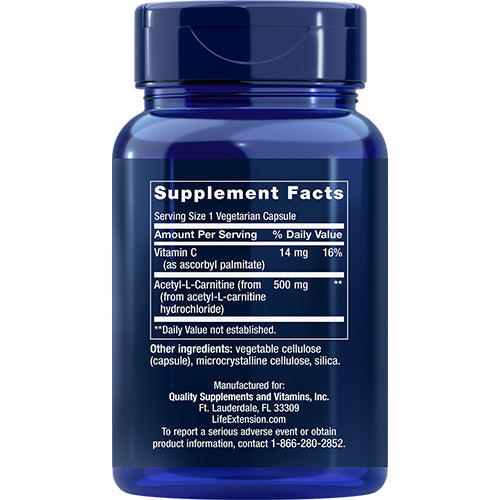 Life Extension Acetyl-L-Carnitine