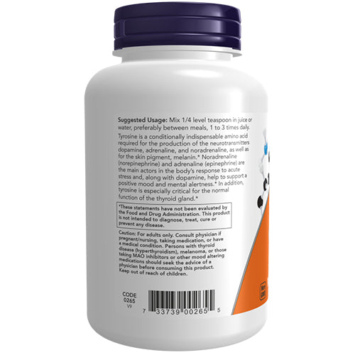 NOW L-Tyrosin pulver
