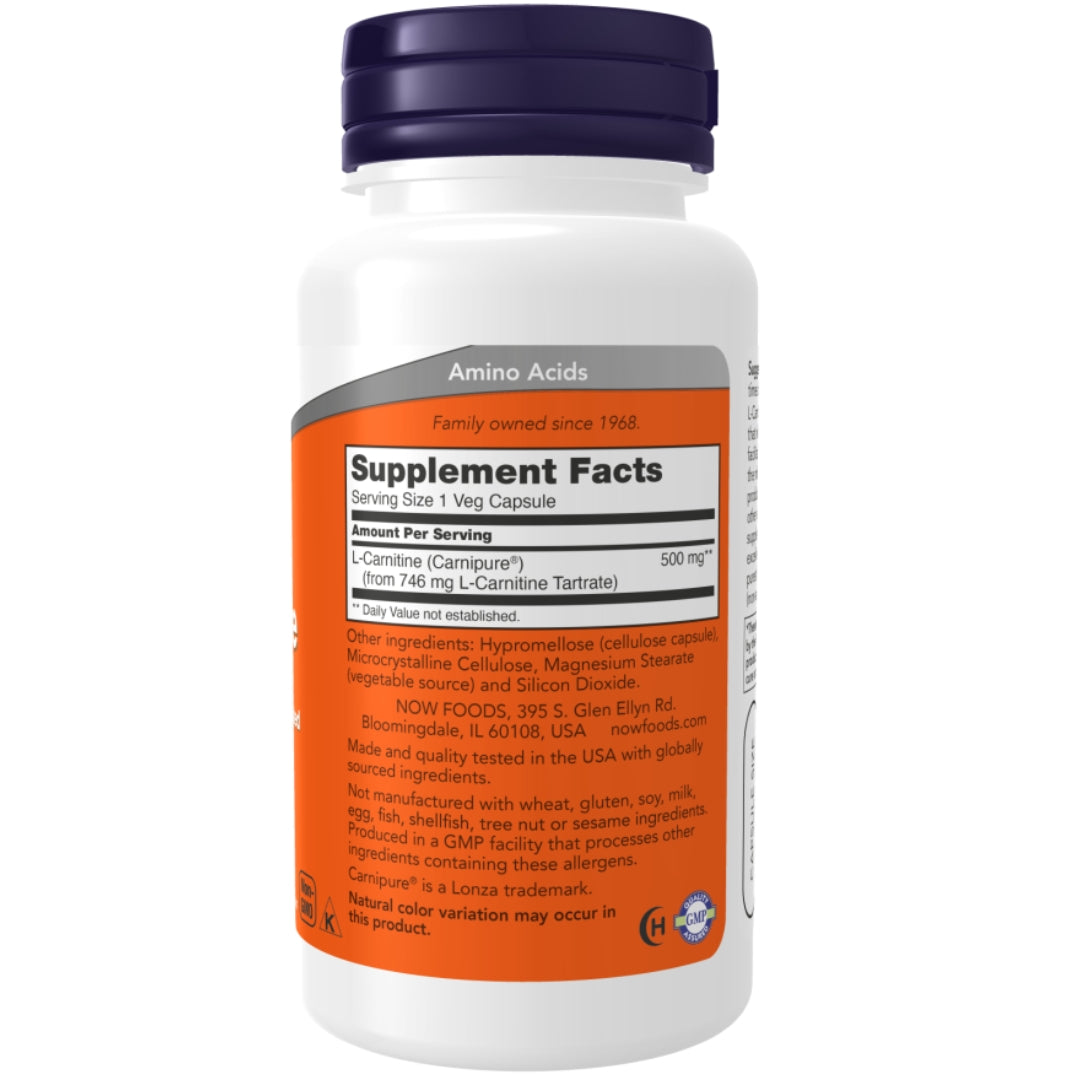 NOW L-Karnitin 500 mg