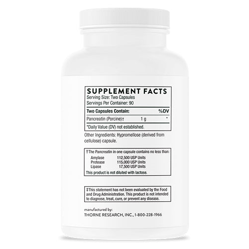 Thorne Pancreatic Enzymes (Dipan-9)