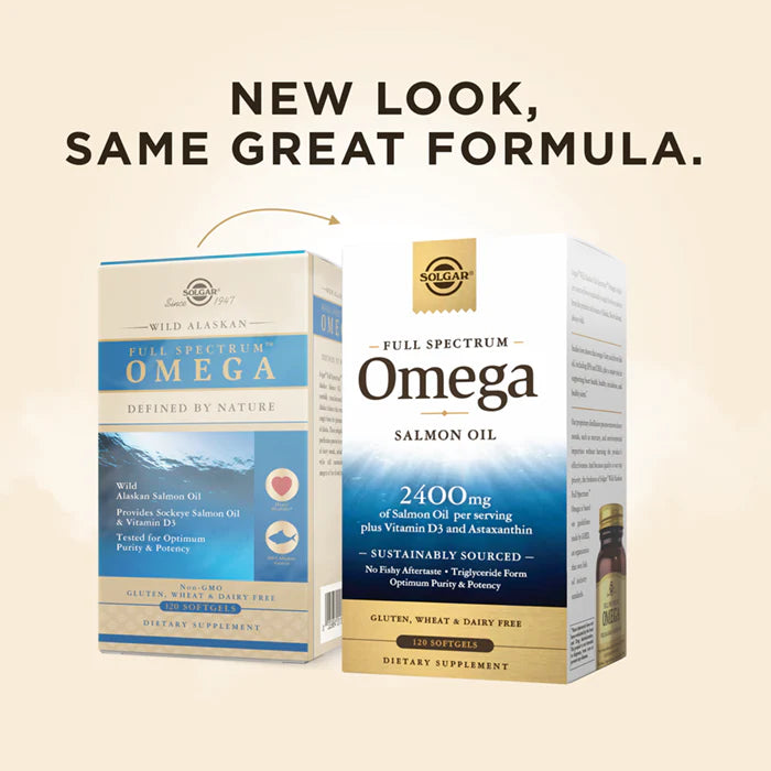 Solgar Full Spektrum Omega Salmon Oil