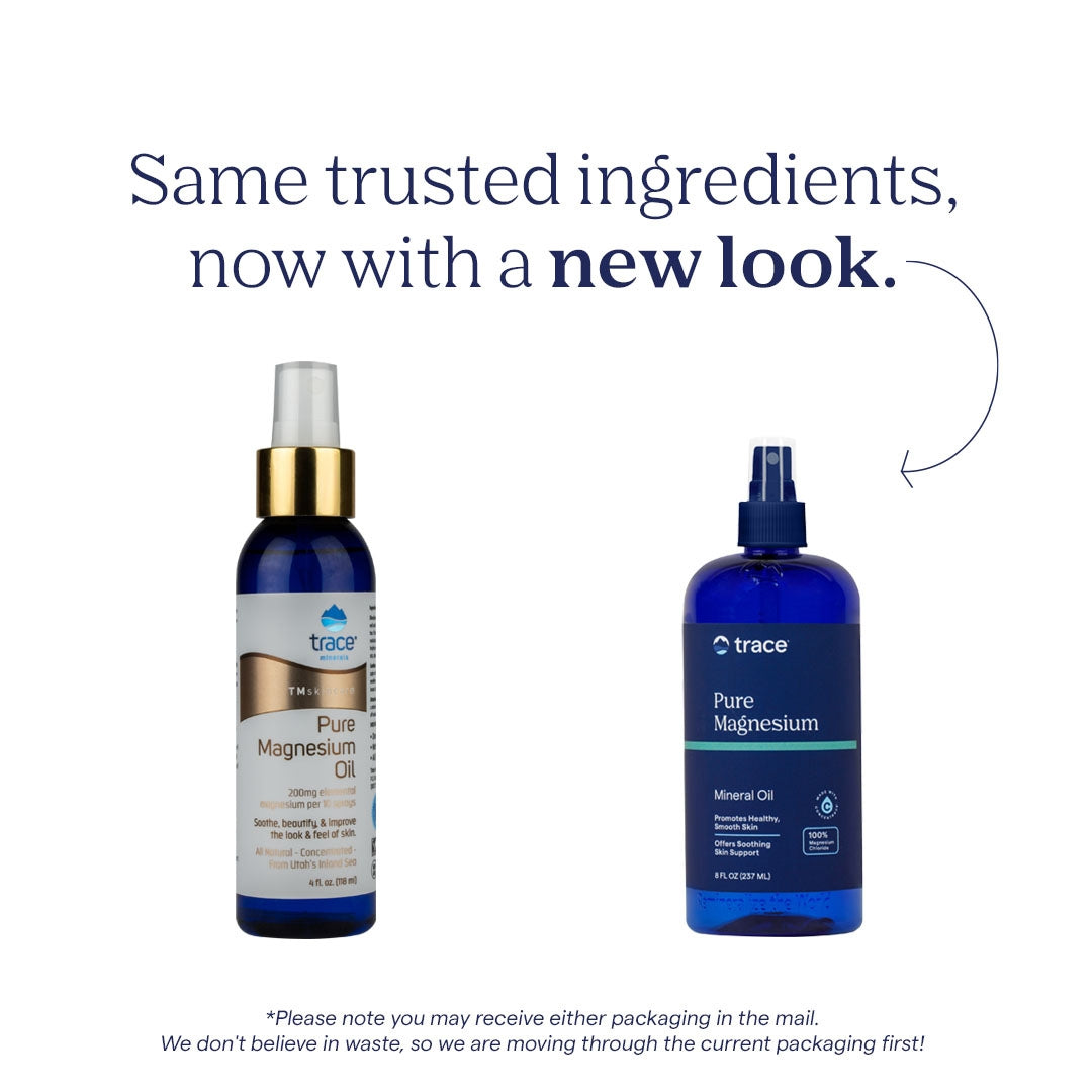 Trace Minerals Ren Magnesium Olje