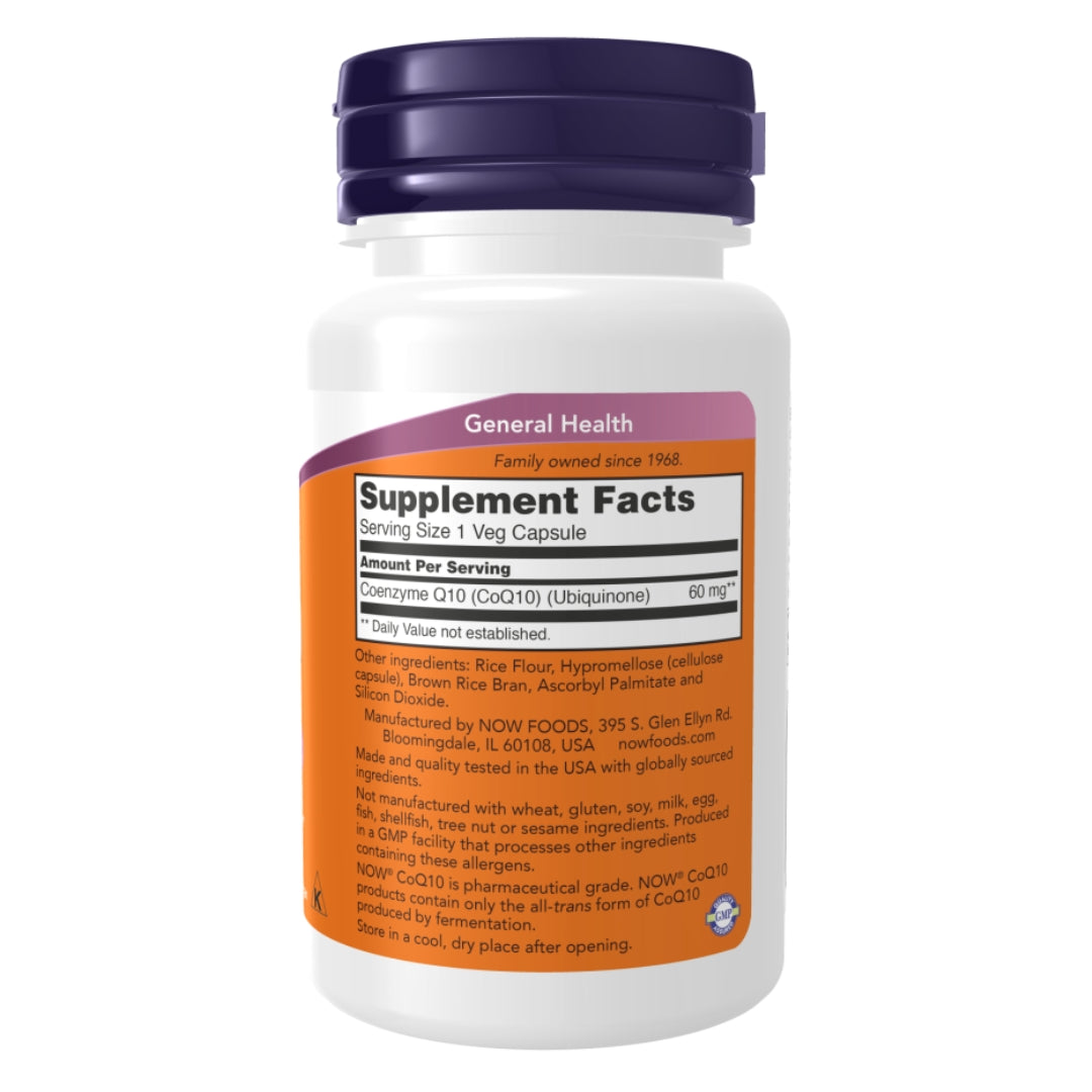 NOW CoQ10 - 60 mg