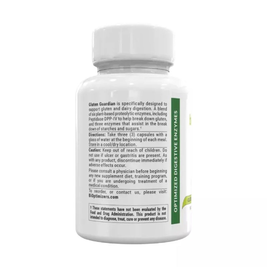 BiOptimizers Gluten Guardian 90 kapsler
