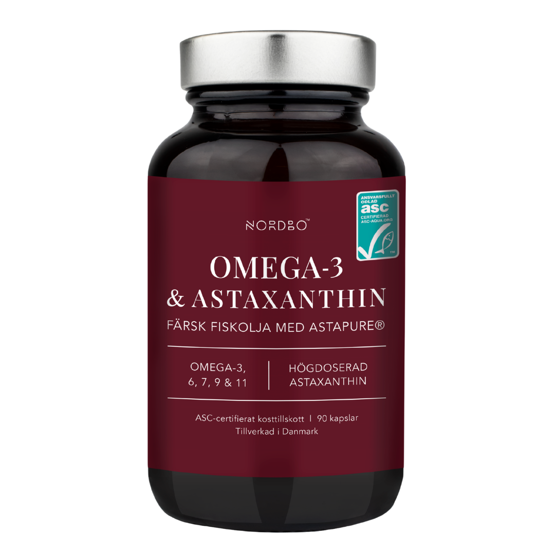 NORDBO Omega-3 & Astaxanthin