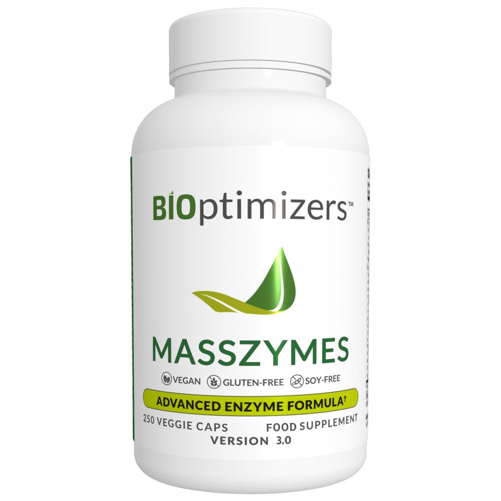BiOptimizers MassZymes enzymer 250 kapsler