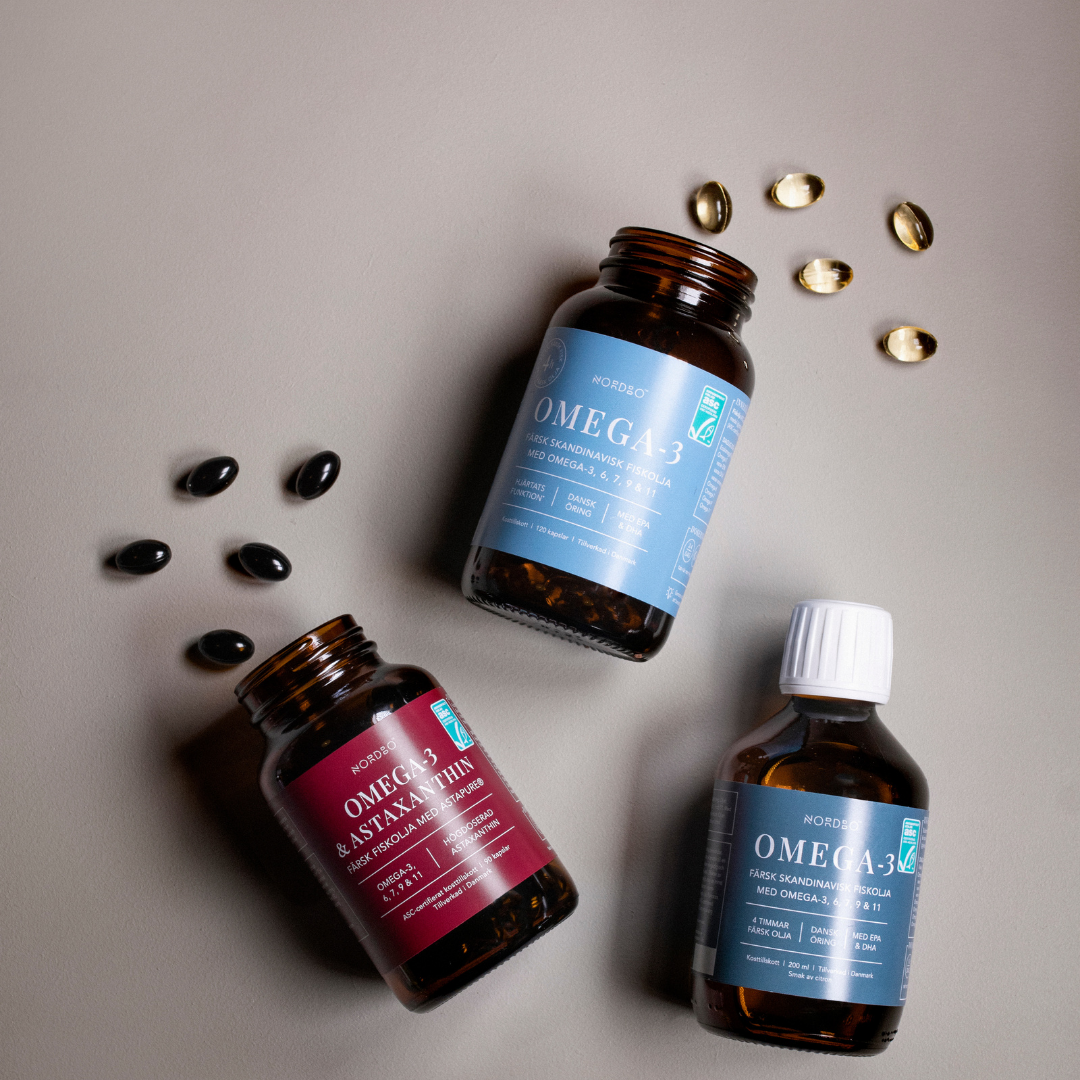 NORDBO Omega-3 & Astaxanthin