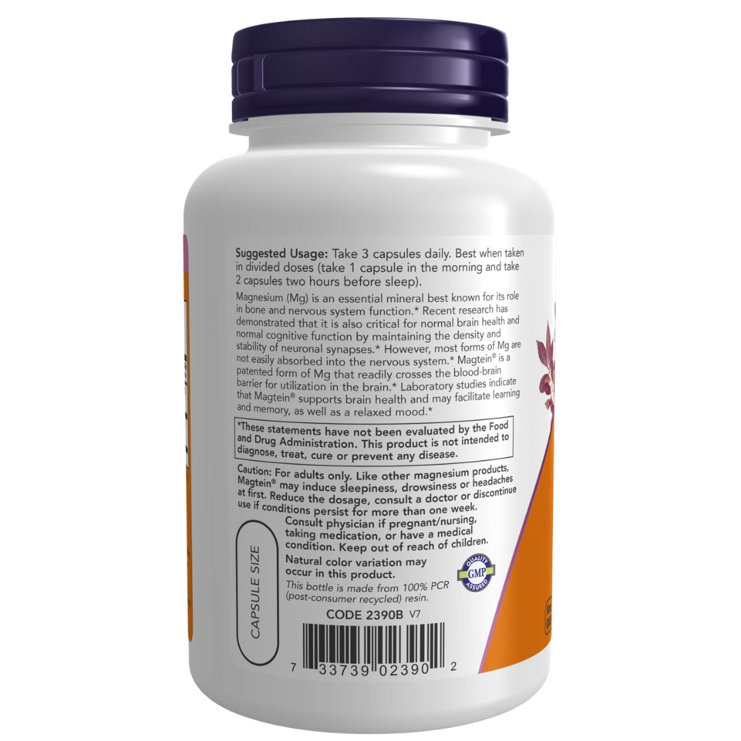 NOW Magtein Magnesium L-Threonate