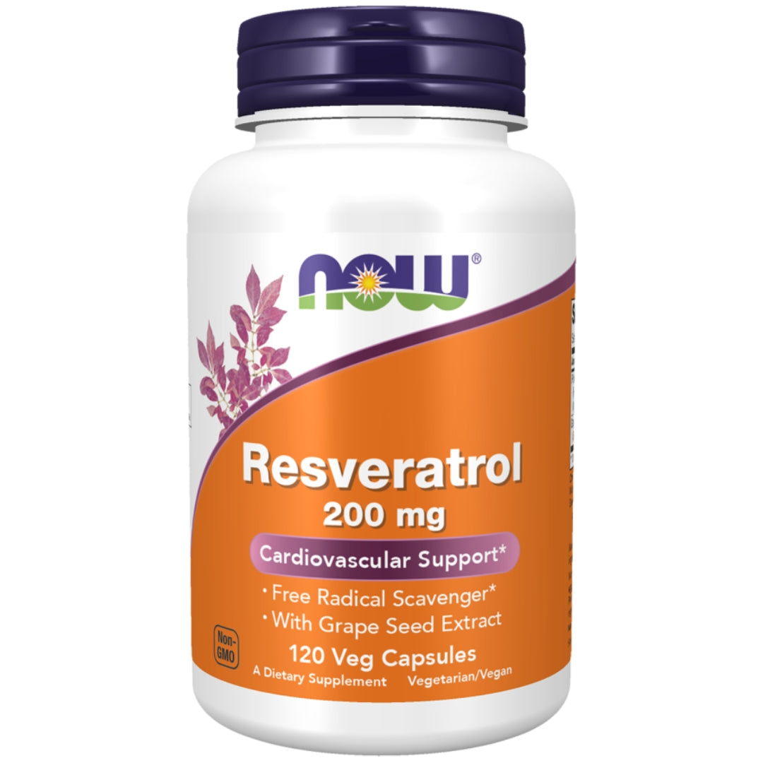 NOW Naturlig Resveratrol