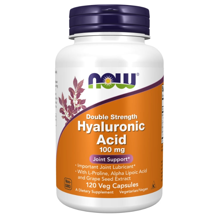 NOW Hyaluronsyre 100mg