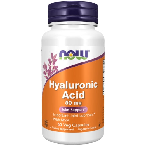 NOW Hyaluronsyre med MSM