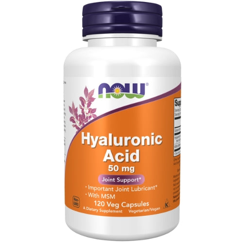 NOW Hyaluronsyre med MSM