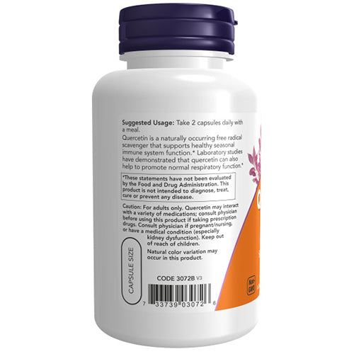NOW Quercetin 500mg
