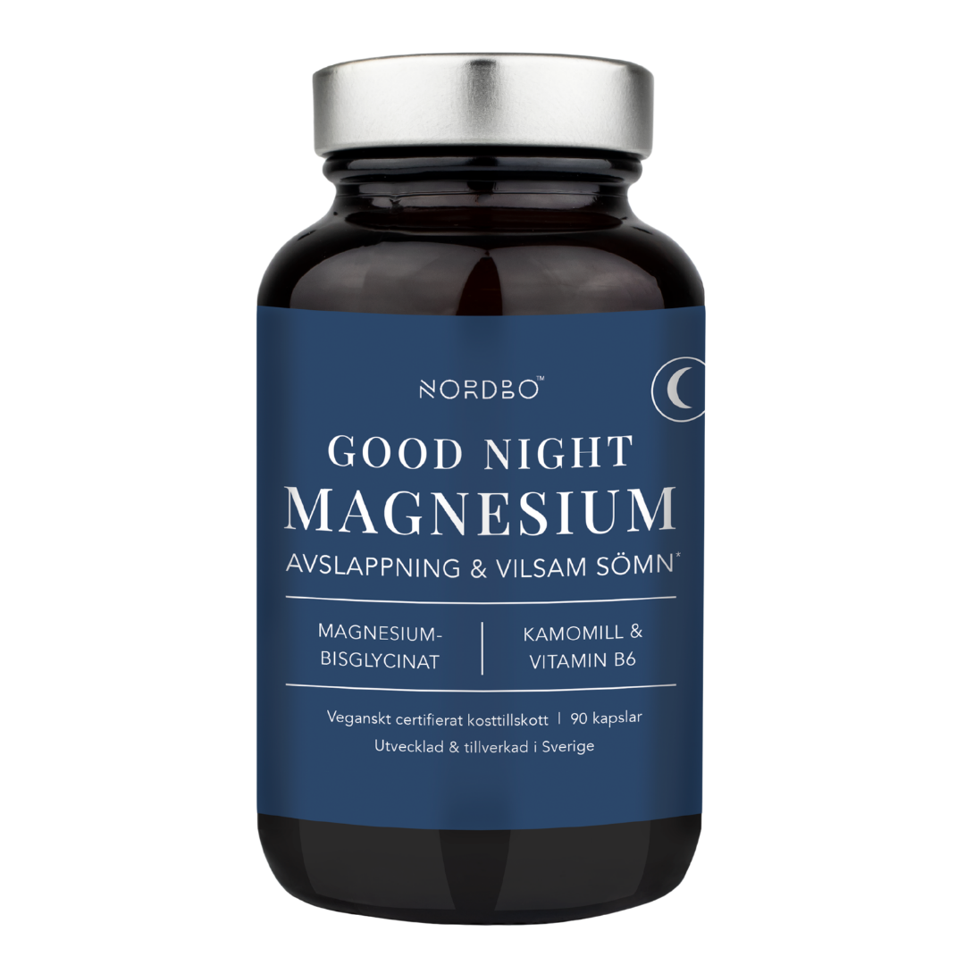 NORDBO Good Night Magnesium Kapsler
