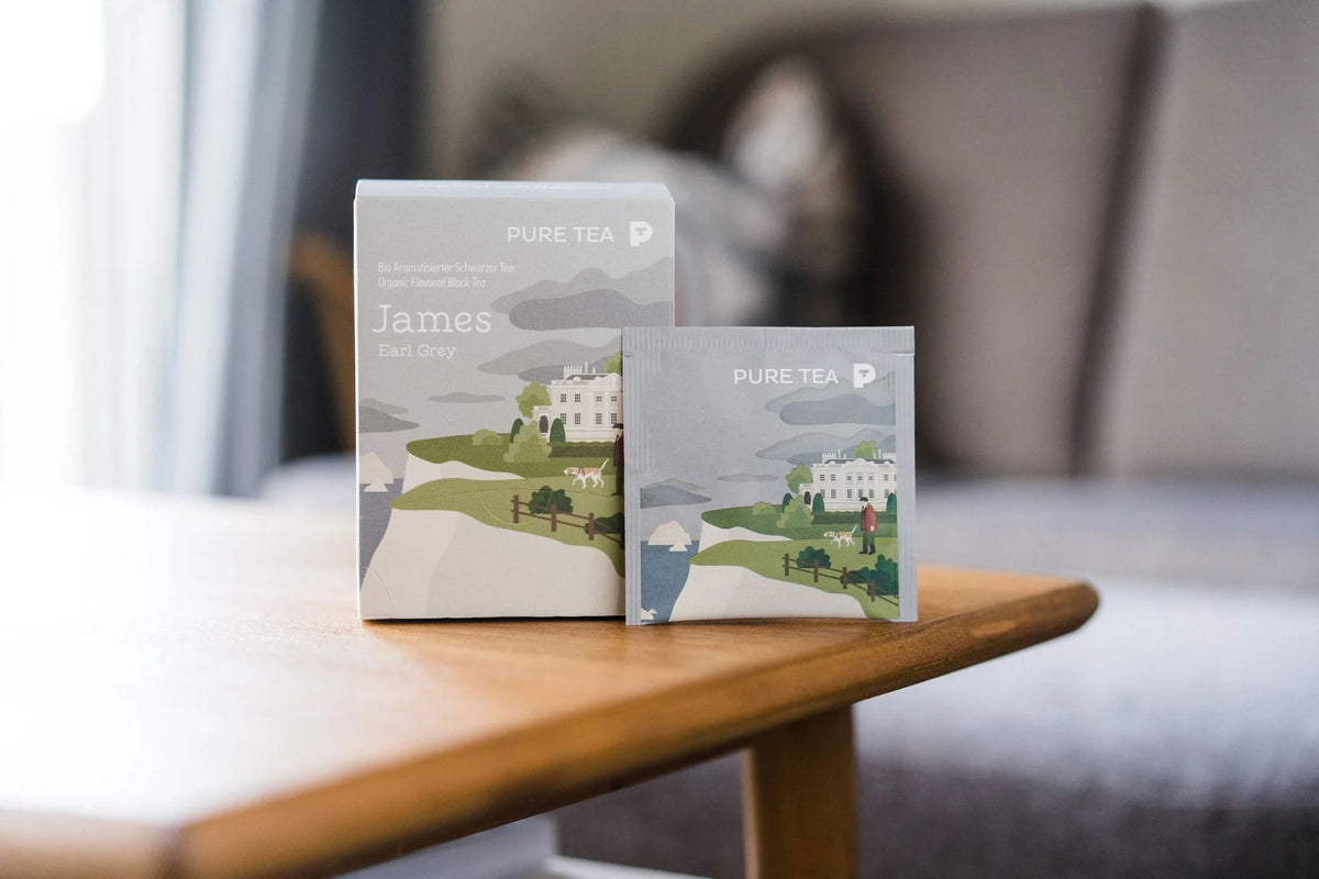 Pure Tea James Earl Grey Økologisk svart te