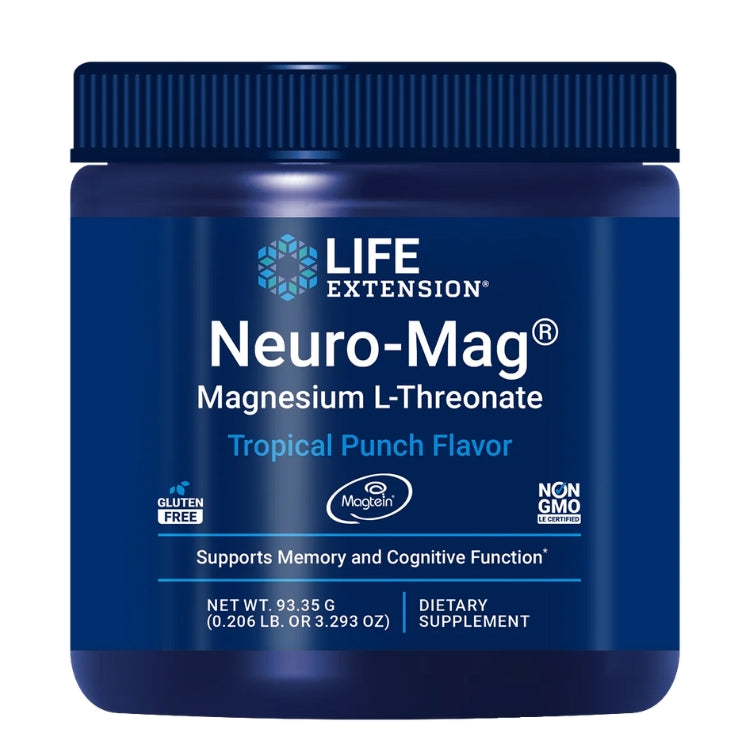 Life Extension Neuro-Mag Magnesium L-Threonate Pulver