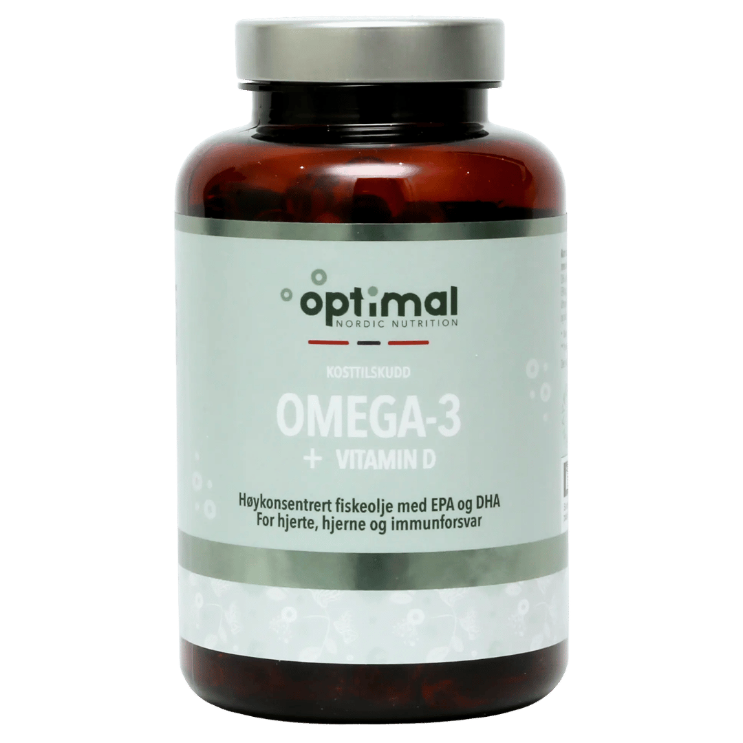 Optimal Nordic Nutrition Omega 3 + Vitamin D